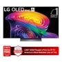 LG OLED evo AI 4K OLED TV OLED55C6PUA Worlds No.1 OLED TV for 13 Years with CNET 2026 Peoples Pick for #1 TV Americas Most Reliable Line of TVs - Front View