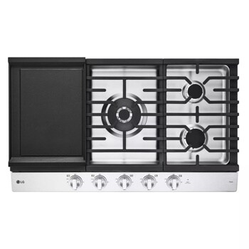 LG 36” Smart Gas Cooktop - Thumbnail 2