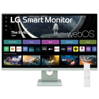 27" Full HD IPS MyView Smart Monitor with webOS and Built-in Speakers
