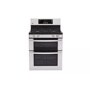 6.1 cu. ft. Capacity Gas Double Oven Range with 4 Sealed Gas Burners