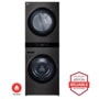 LG WKGX301HBA WashTower Gas Dryer with Washer Brought to You by Americas Most Reliable Line of Appliances - Front View