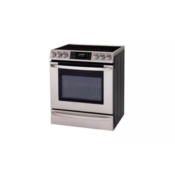 5.4 cu. ft. Capacity Electric Single Oven Slide-In Range with Dual Convection and Baking Drawer