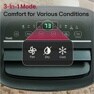 3 in 1 mode.
comfort for various conditions
fan
dry
cool