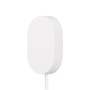 TMAAWA5W LG smart home accessory with white oval design and mounting stand