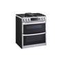 6.9 cu. ft. Smart InstaView® Gas Double Oven Slide-in Range with ProBake® Convection, Air Fry, and Air Sous Vide