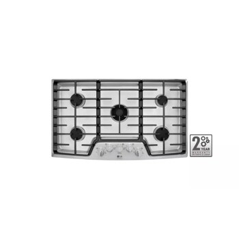 LG Studio - 36” Gas Cooktop with the Professional Look of Stainless Steel