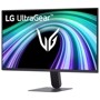 LG 24G41WB-B UltraGear Gaming Monitor with colorful display and adjustable stand - Front Angle View