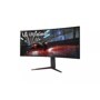Right side view of the 38 Inch LG UltraGear (38GN950-B) with 144Hz refresh rate and 1ms (GtG) response time