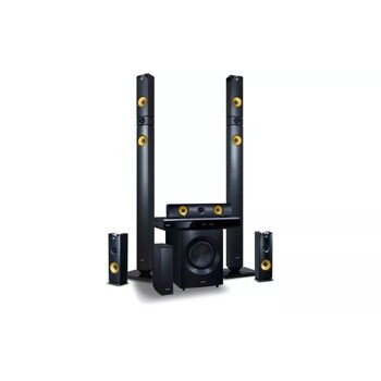 3D-Capable 9.1 Ch Aramid Fiber Blu-ray Disc™ Home Theater System with Smart TV