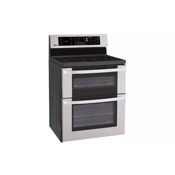 6.7 cu. ft. Capacity Electric Double Oven Range with a 6”-High Upper Oven and EasyClean®