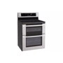 6.7 cu. ft. Capacity Electric Double Oven Range with a 6”-High Upper Oven and EasyClean®