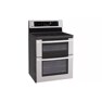 6.7 cu. ft. Capacity Electric Double Oven Range with a 6”-High Upper Oven and EasyClean®