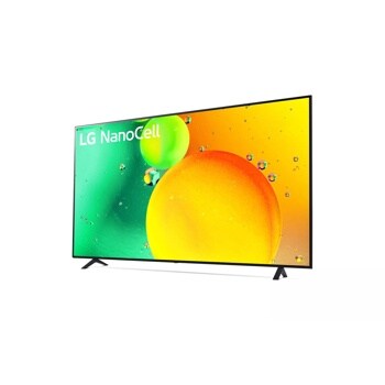 LG 86 Inch Class NANO75 UQA series LED 4K UHD Smart webOS 22 w/ ThinQ AI TV