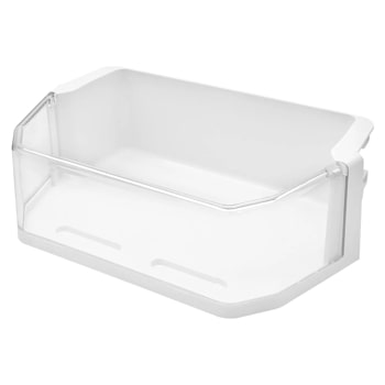 AAP73472501 LG Refrigerator Door Bin with Clear Front and White Frame1