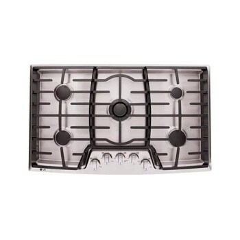 36” Gas Cooktop with the Professional Look of Stainless Steel