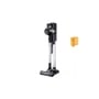 lg a9 cordzero vacuum right side angle view with battery