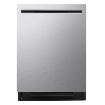 LG LDNPQ555S Top Control Dishwasher in Stainless Steel - Door Closed Front View1