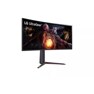 Left side view of the 34 Inch LG UltraGear (34GP950G-B) curved gaming monitor with 144Hz refresh rate and 1ms (GtG) response time