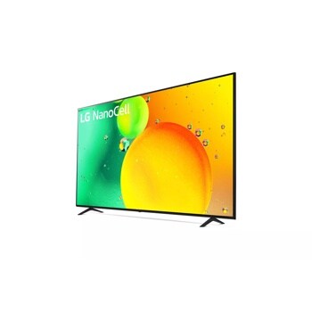 LG 70 Inch Class NANO75 UQA series LED 4K UHD Smart webOS 22 w/ ThinQ AI TV