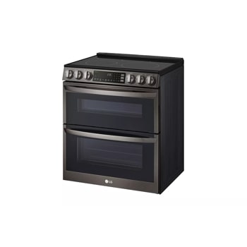 7.3 cu. ft. Smart InstaView® Electric Double Oven Slide-in Range with ProBake® Convection, Air Fry, and Air Sous Vide