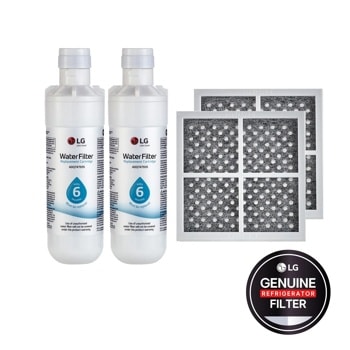LT1000P and LT120F Water Filter and Air Filter bundle 2 pack