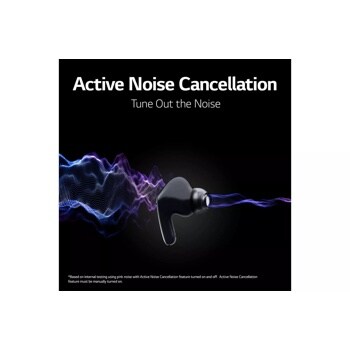LG TONE Free FP8 - Active Noise Cancelling True Wireless Bluetooth UVnano Earbuds