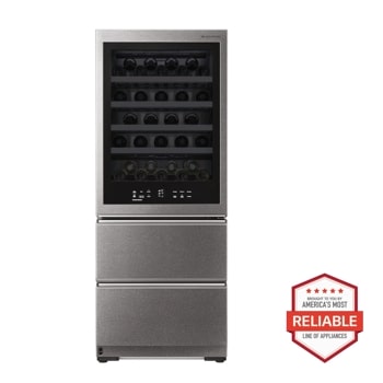 LG SIGNATURE 15 cu. ft. Smart wi-fi Enabled InstaView® Wine Cellar Refrigerator
