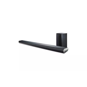 320W 2.1ch Sound Bar Audio System with Wireless Active Subwoofer and Bluetooth Connectivity