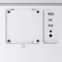 LG 34U530A-W 34 Monitor – Back with Ports