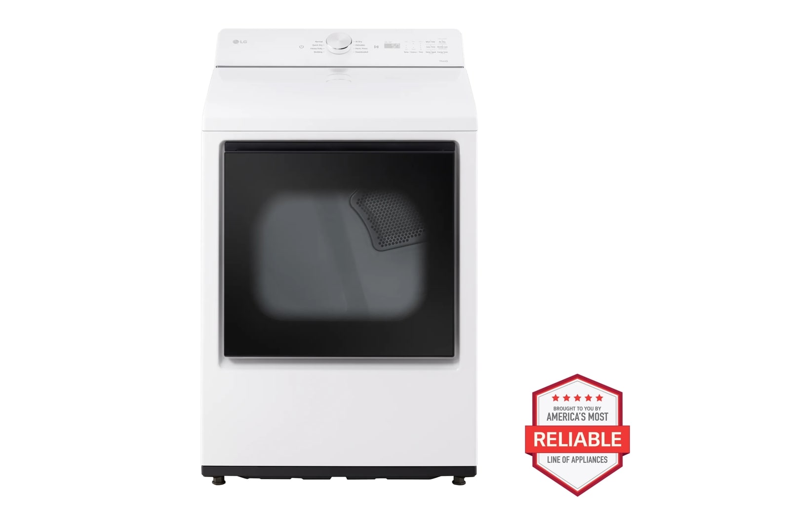 7.3 cu. ft. Ultra Large Capacity Rear Control Gas Dryer with AI Sensing and ThinQ® Smart Features