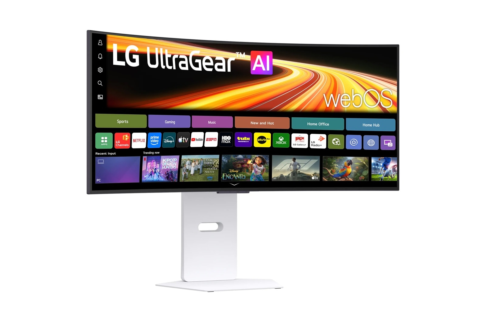 LG 34 Inch UltraGear GX9s, Oled Wqhd 240Hz 0.03ms G-Sync Compatible Gaming Monitor with webOS (34GX90SB-W), цвет: 3440 X 1440 — фото 3