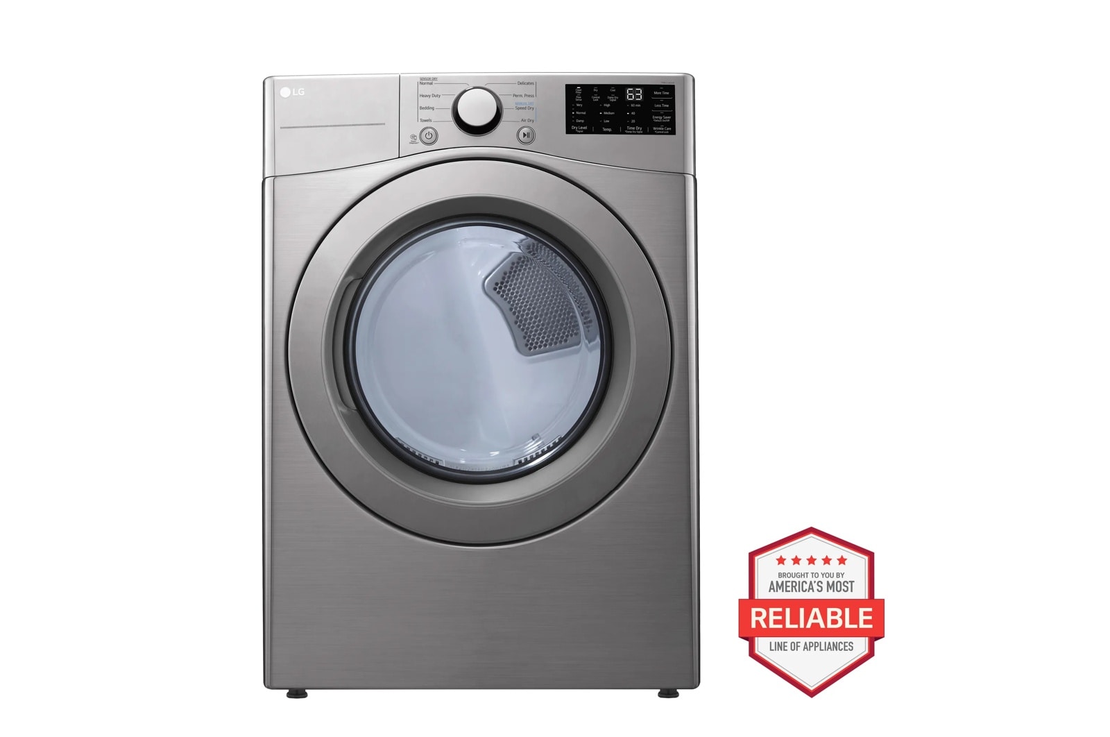 7.4 cu. ft. Ultra Large Capacity Electric Dryer
