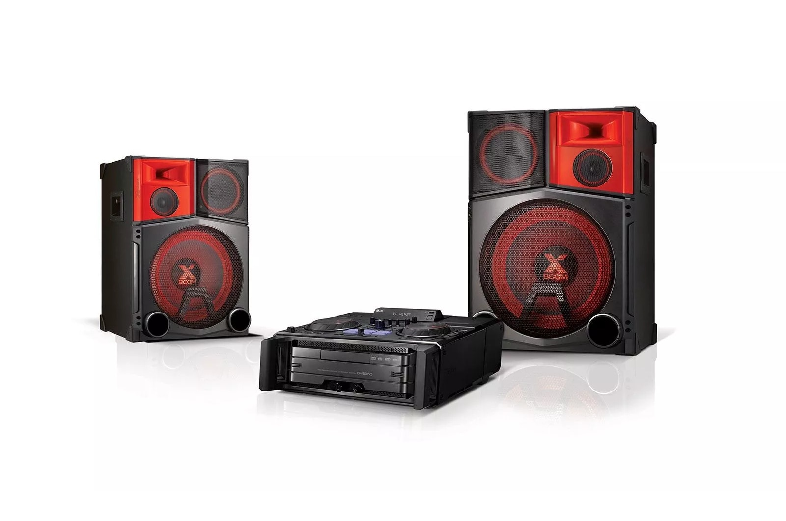 LG CM9950: 4400W 6.0ch Mini Shelf System with Multi Bluetooth and