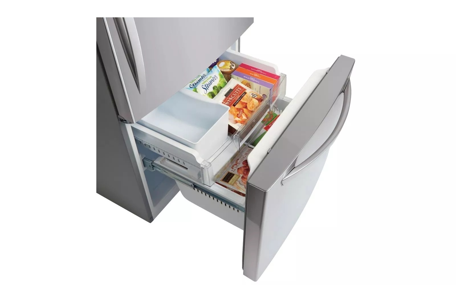 ♪LG S LG 28.6 Cu. Ft. 4 Door French Door Smart Refrigerator with