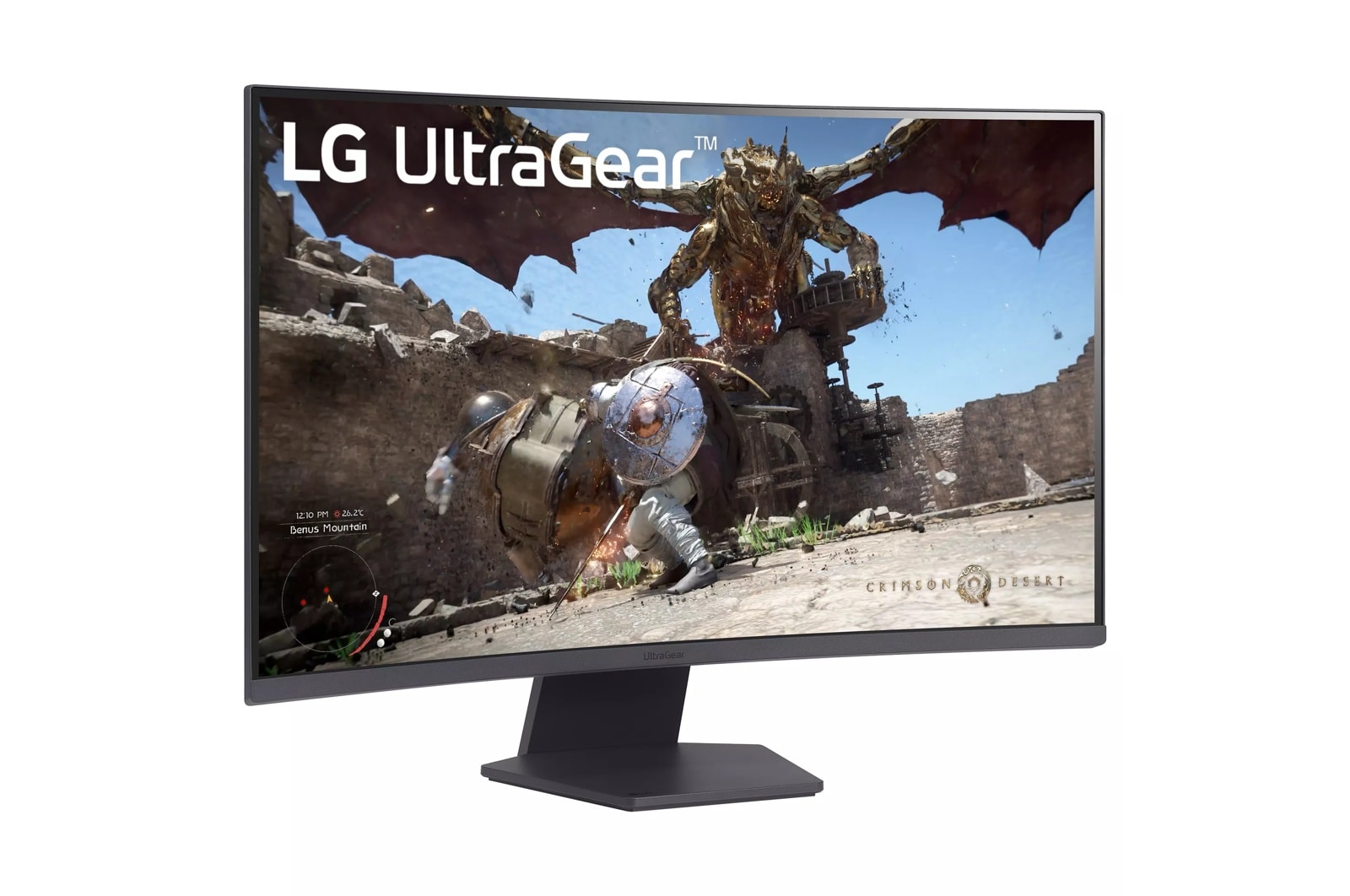 LG 32 Inch UltraGear QHD 1440P 180Hz 1ms AMD FreeSync HDR10 1000R Curved Gaming Monitor (32GS60QC-B), цвет: Qhd (2560 X 1440) — фото 2