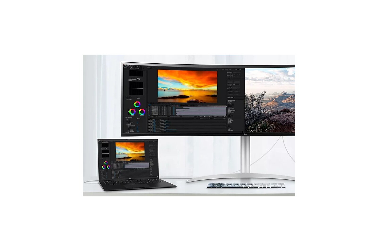 49-inch Curved UltraWide™ Monitor - 49WQ95C-W | LG USA
