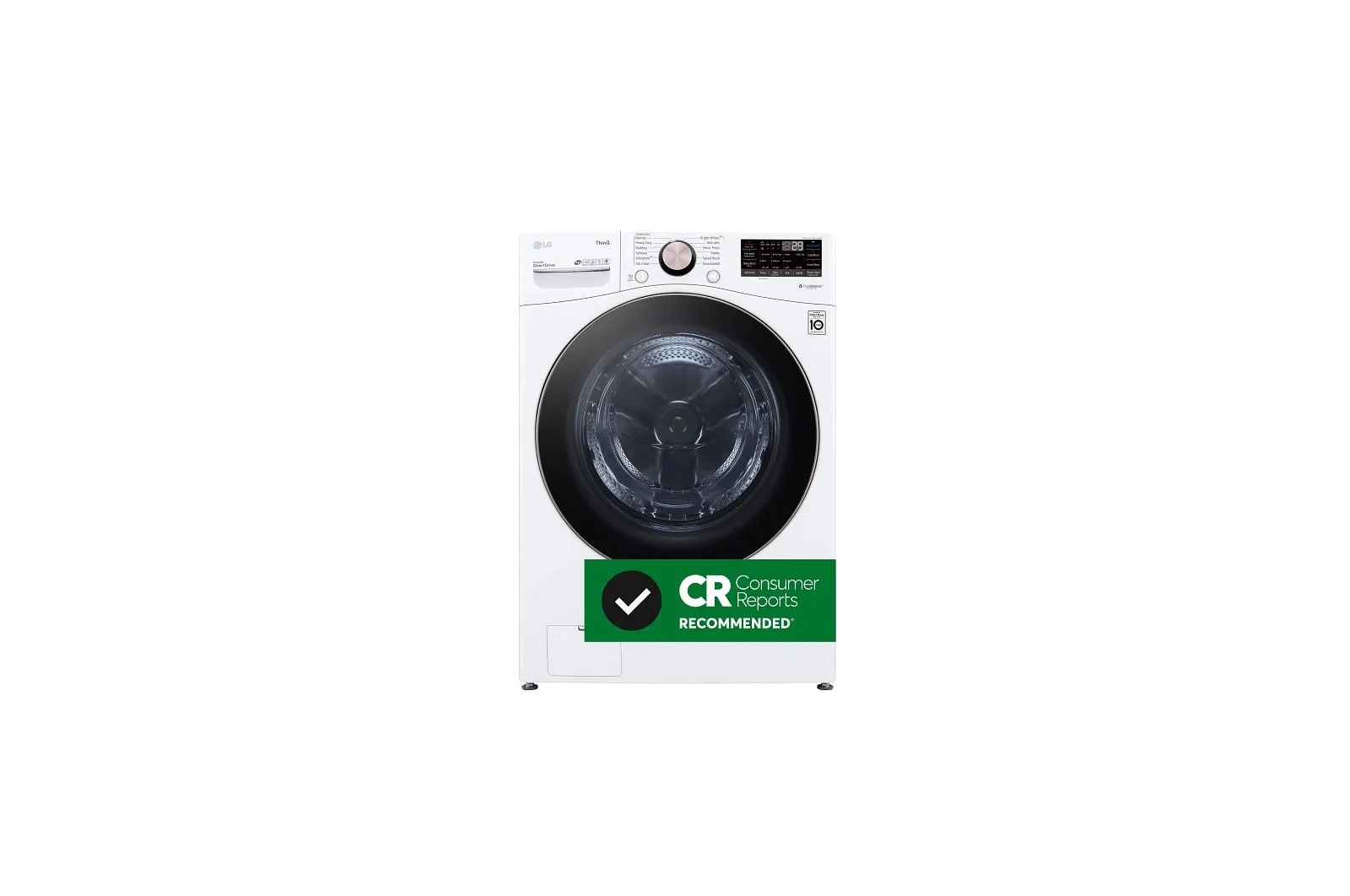 4.5 cu. ft. Ultra Large Capacity Front Load Washer - White