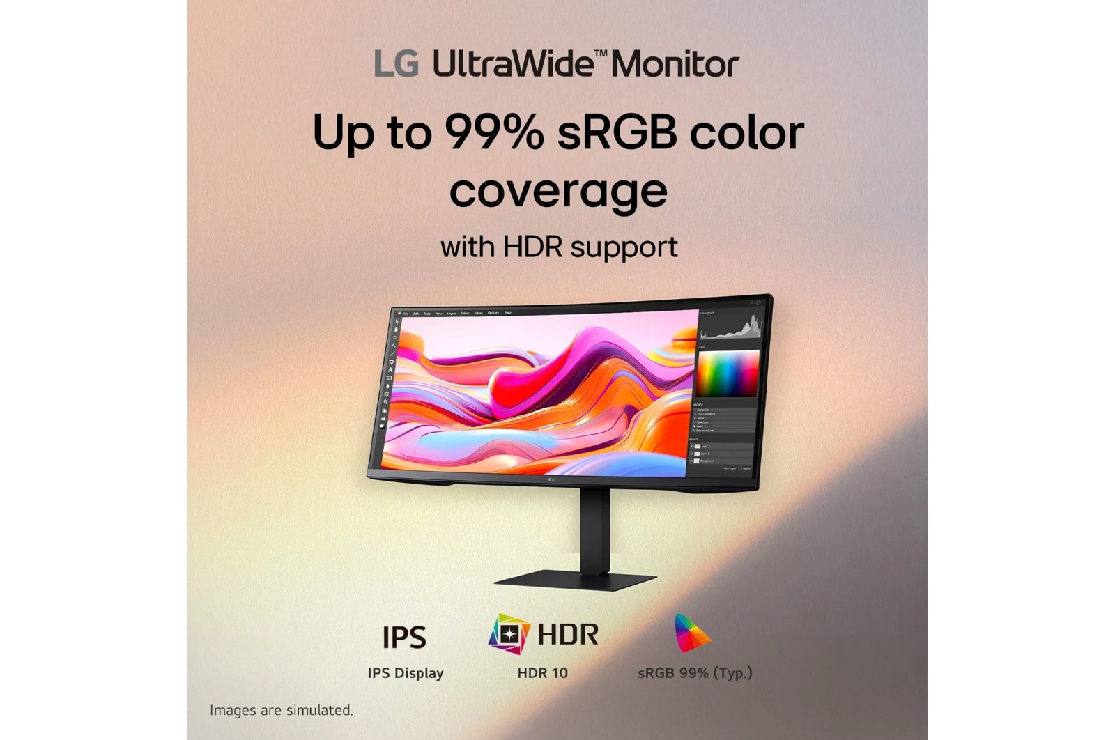 LG 34 Inch UltraWide Wqhd Ips 100Hz USB-C PD 96W Computer Monitor with Built-in KVM/Power (34U650A-B), цвет: 3440 X 1440 — фото 3