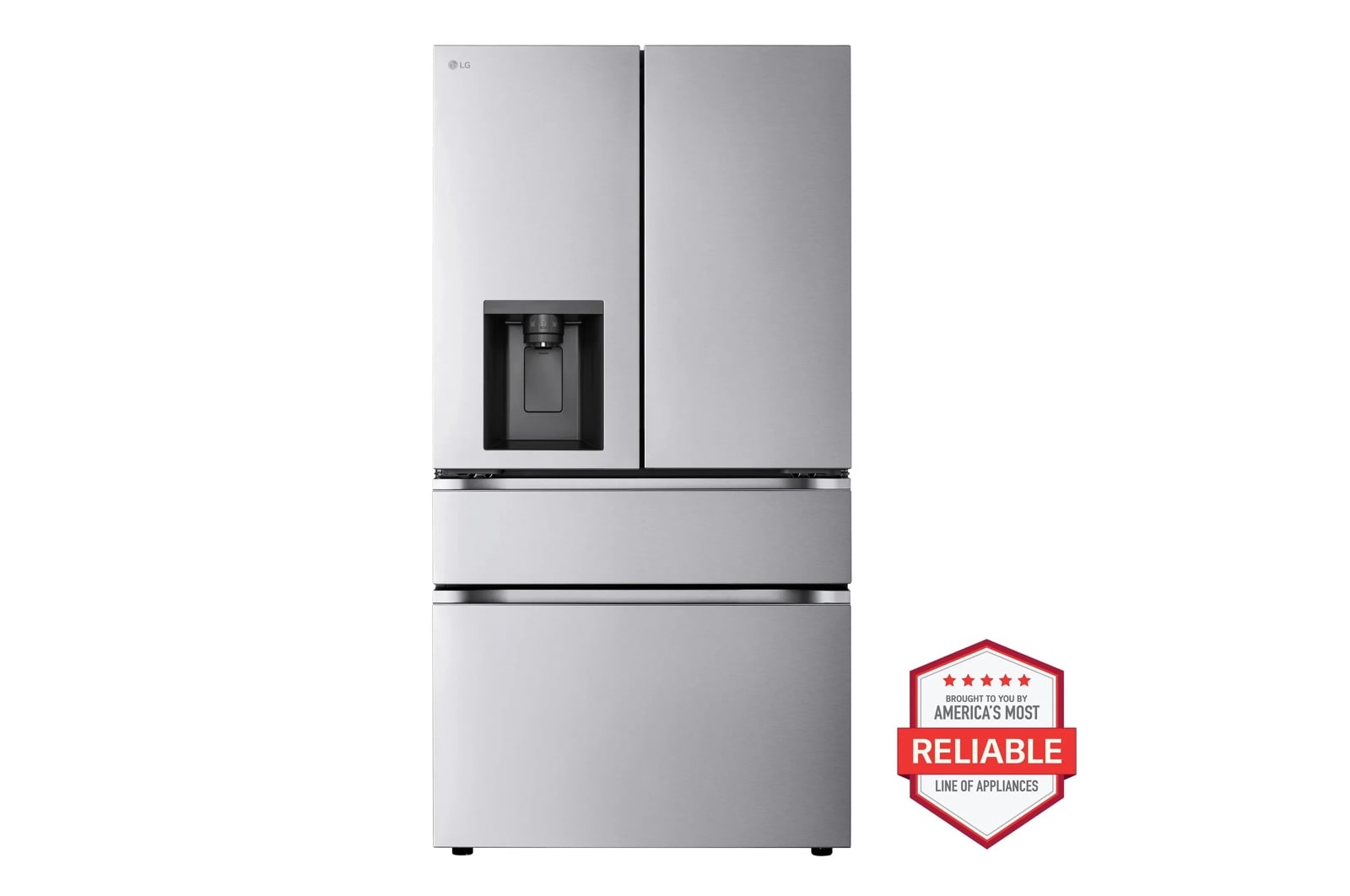 29 cu. ft. Standard-Depth MAX™ 4-Door French Door Refrigerator with Full-Convert Drawer™