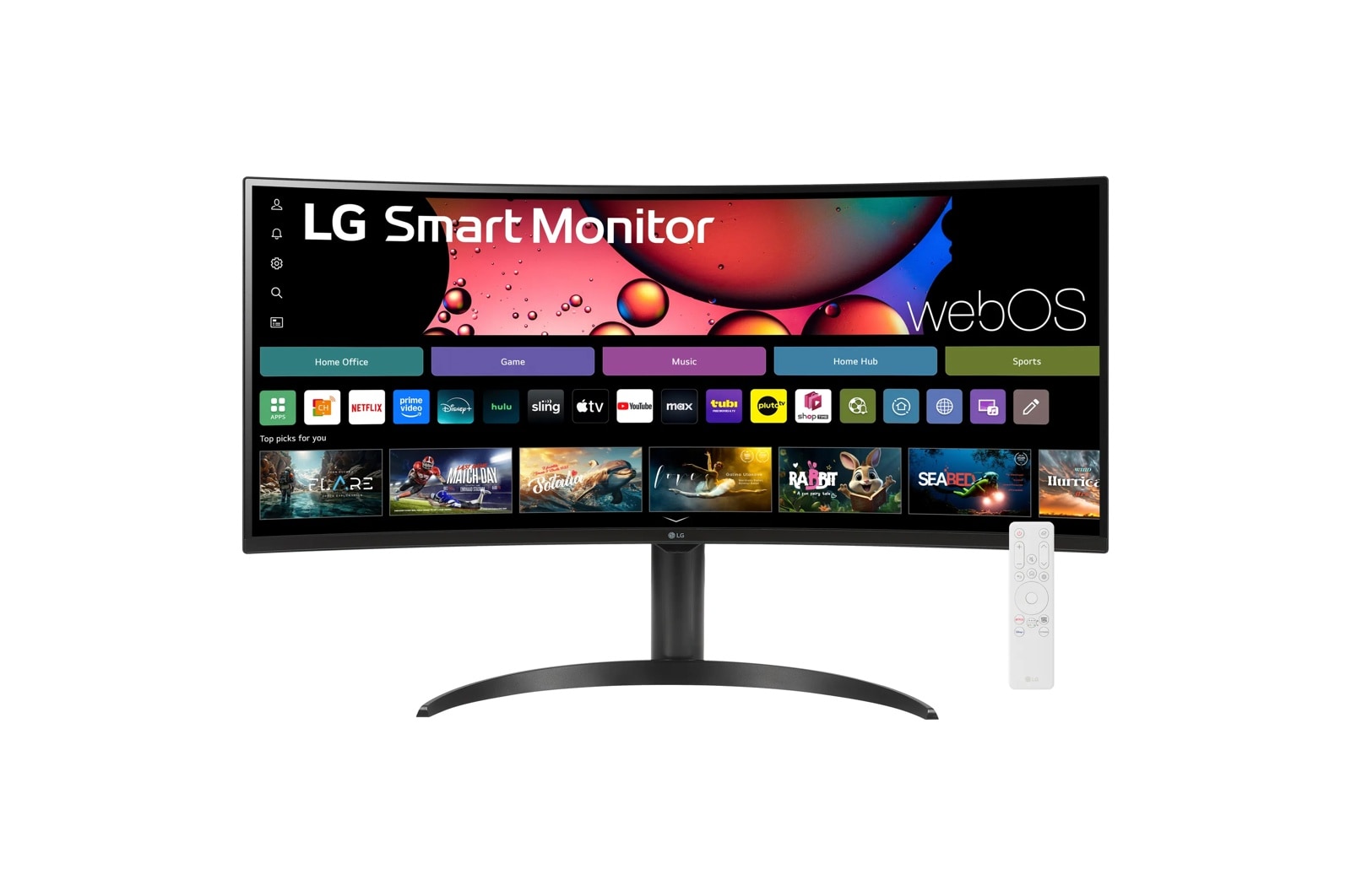 LGエレクト　34SR65QC-W　34インチ　ウルトラワイドモニター100Hz Monitors_34SR65QC-