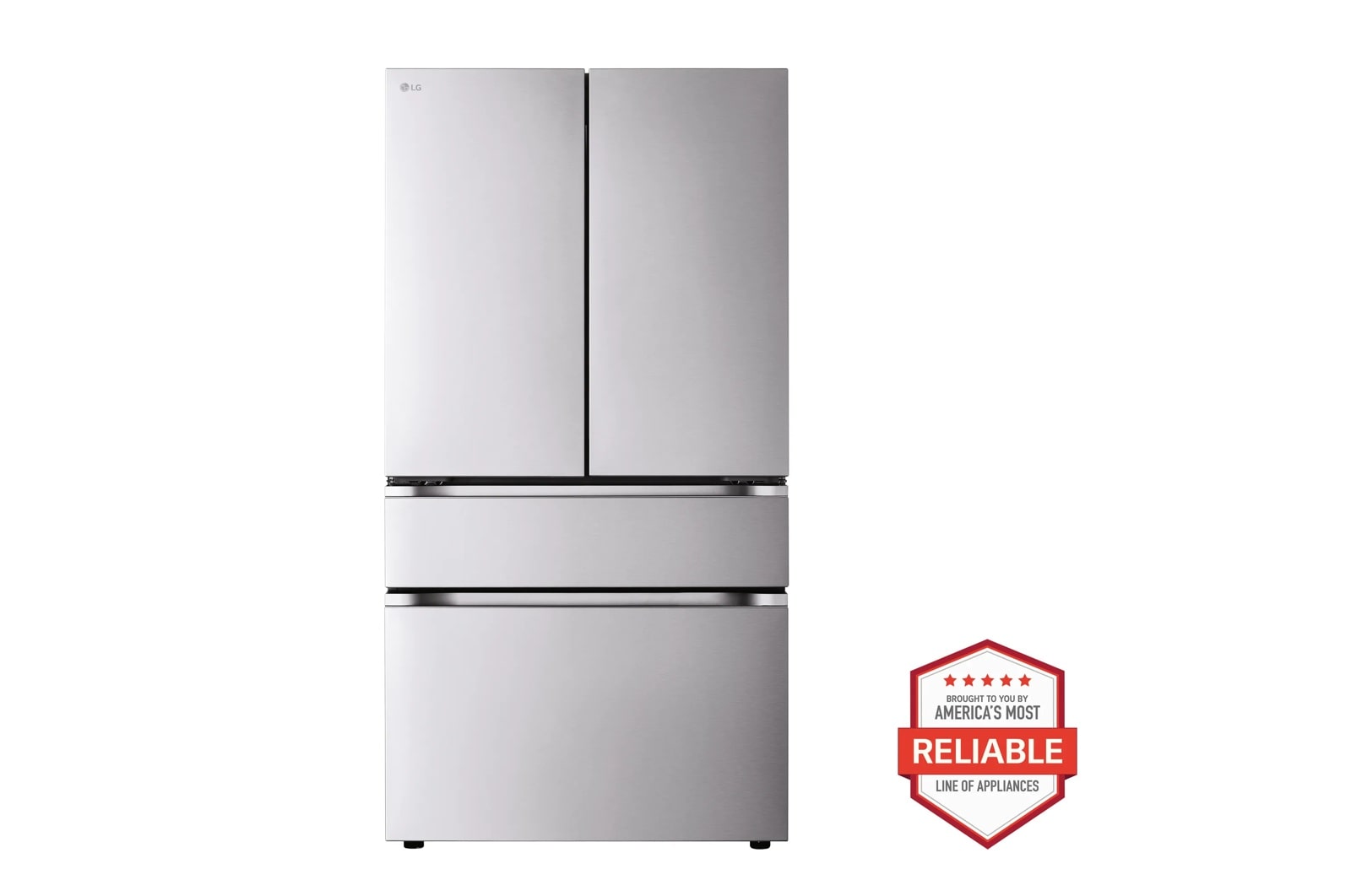 26 cu. ft. Counter-Depth MAX, 4-Door French Door Refrigerator with Full-Convert Drawer™ and Internal Water Dispenser