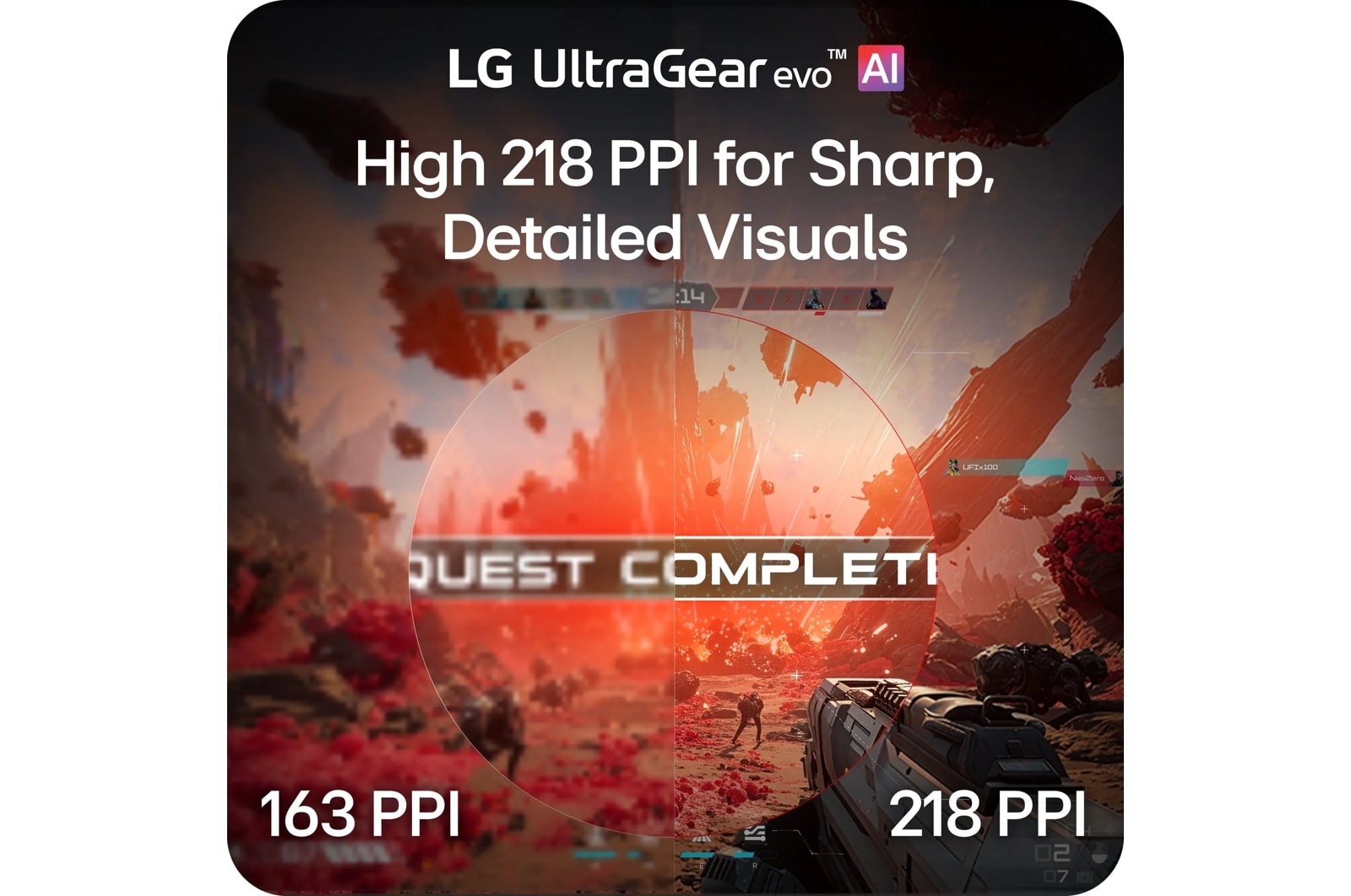 LG 27 Inch UltraGear evo AI GM9, Hyper Mini LED 5K Gaming Monitor (27GM950B-B), цвет: 5k (5120 X 2880) — фото 8