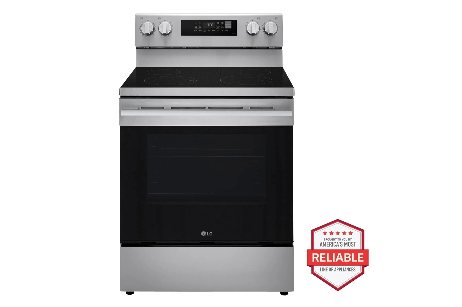 6.3 cu. ft. Smart Wi-Fi Enabled Electric Range with Air Fry & EasyClean®