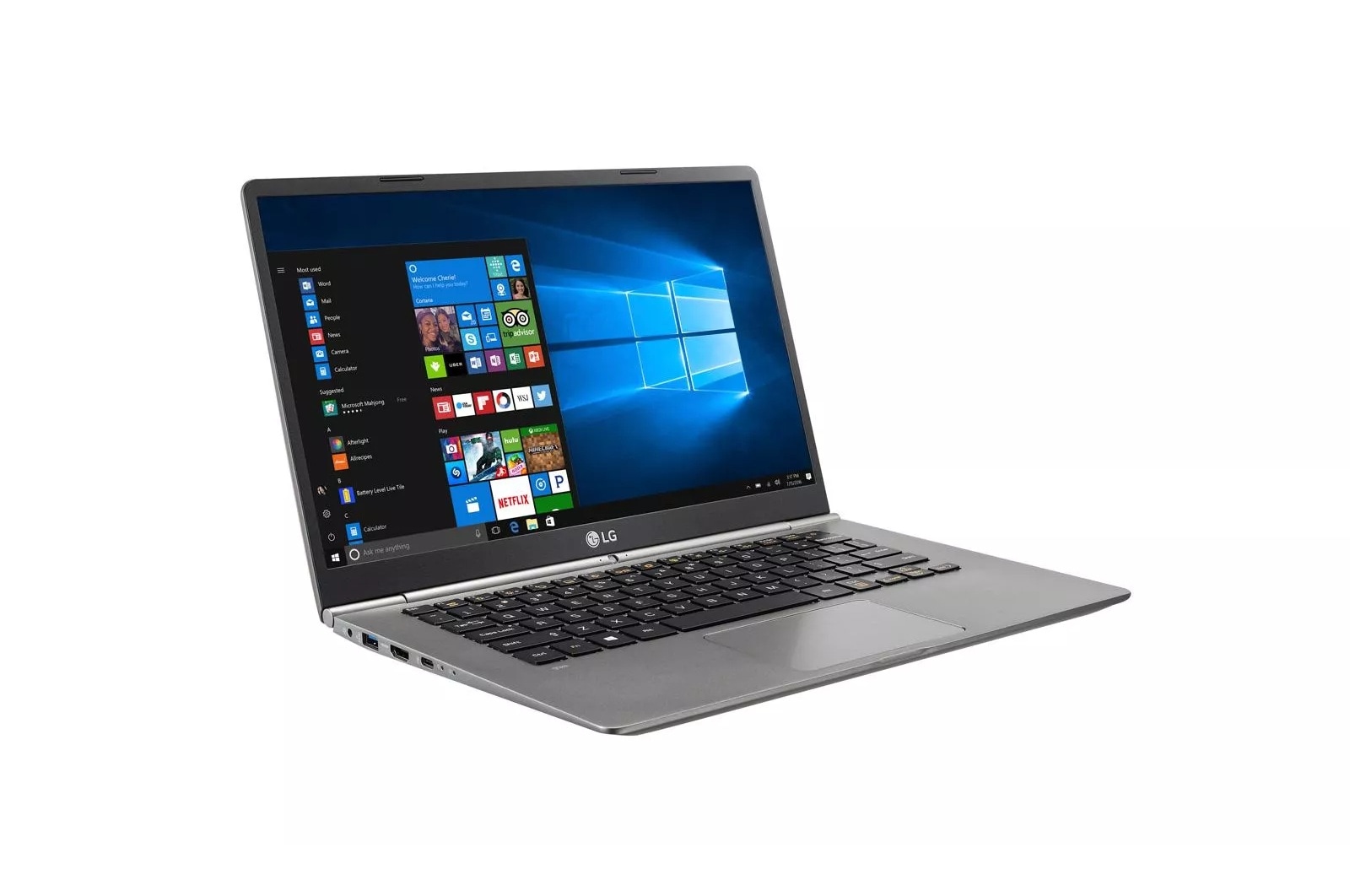 LG gram 14” Ultra-Lightweight Touchscreen Laptop with Intel® Core