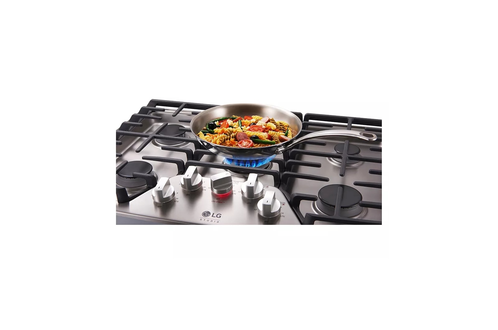 LG Studio 36 UltraHeat™ Gas Cooktop with EasyClean®