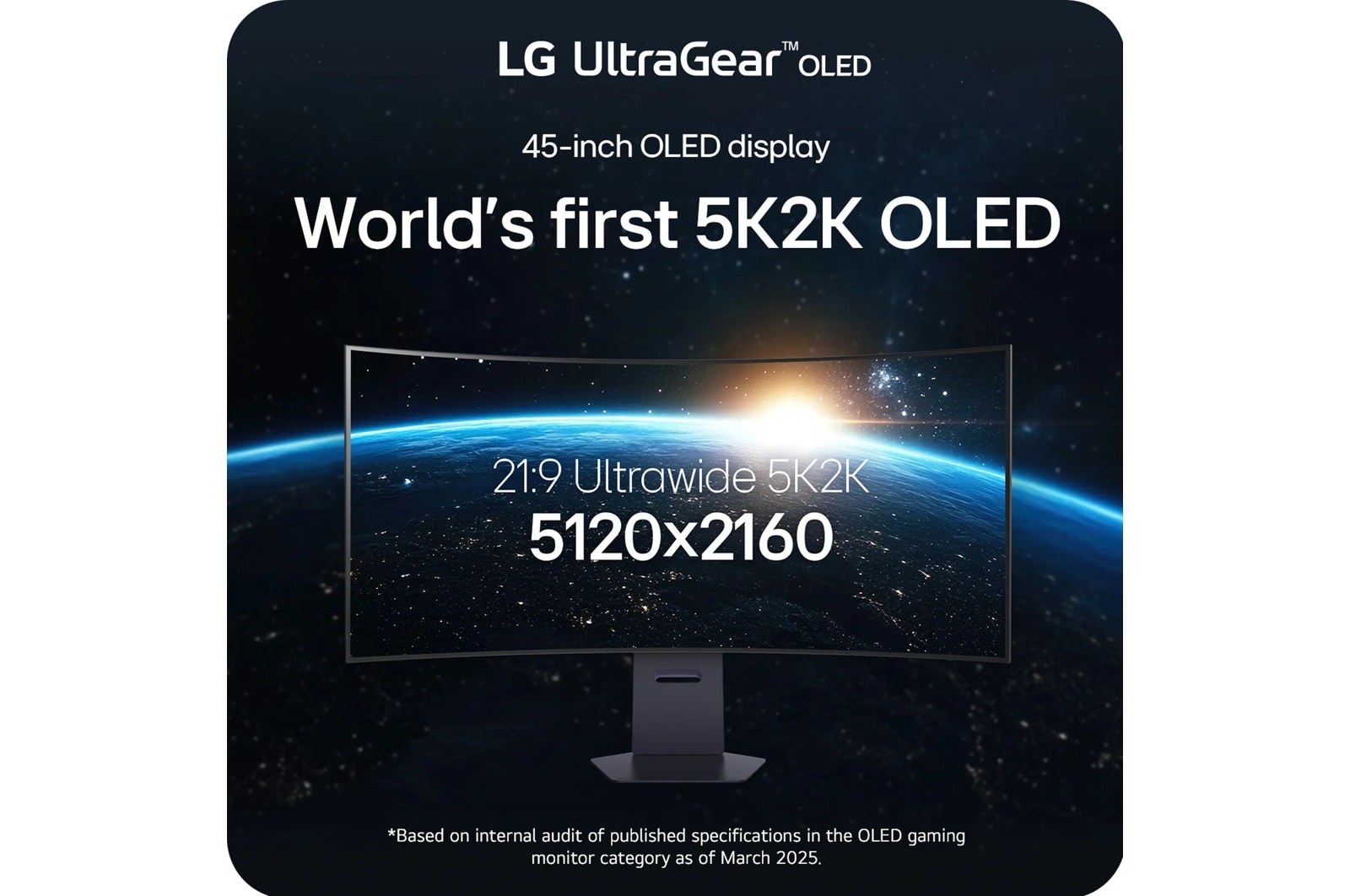 LG 45 Inch UltraGear evo Oled 5K2K Wuhd 165Hz or Wfhd Dual Mode 330Hz 0.03ms G-sync Compatible DisplayPort 2.1 Gaming Monitor (45GX950A-B), цвет: 5k2k (5120 X 2160) — фото 3