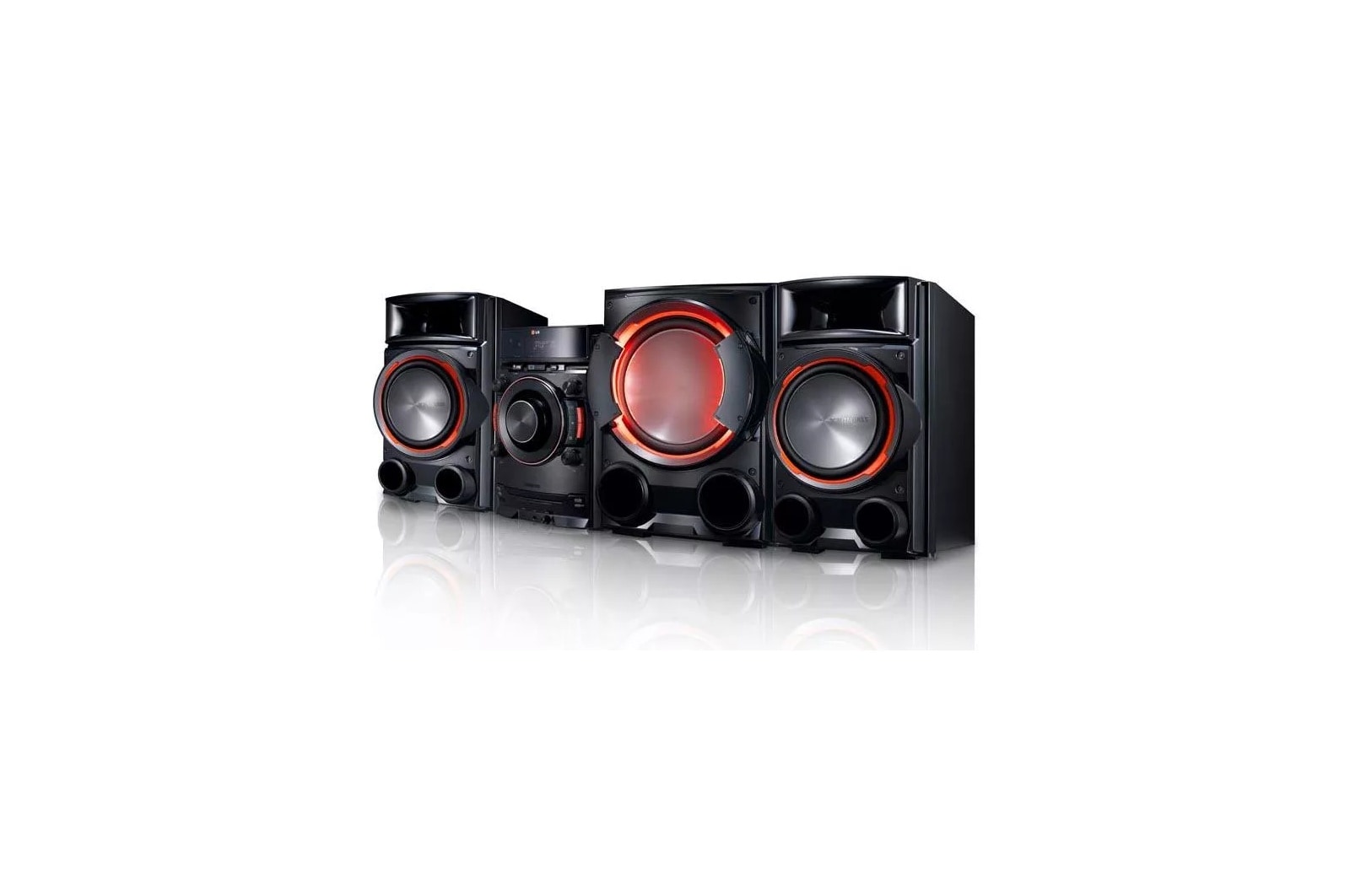 LG 1200W CD Mini HiFi Shelf System (CM8430) | LG USA