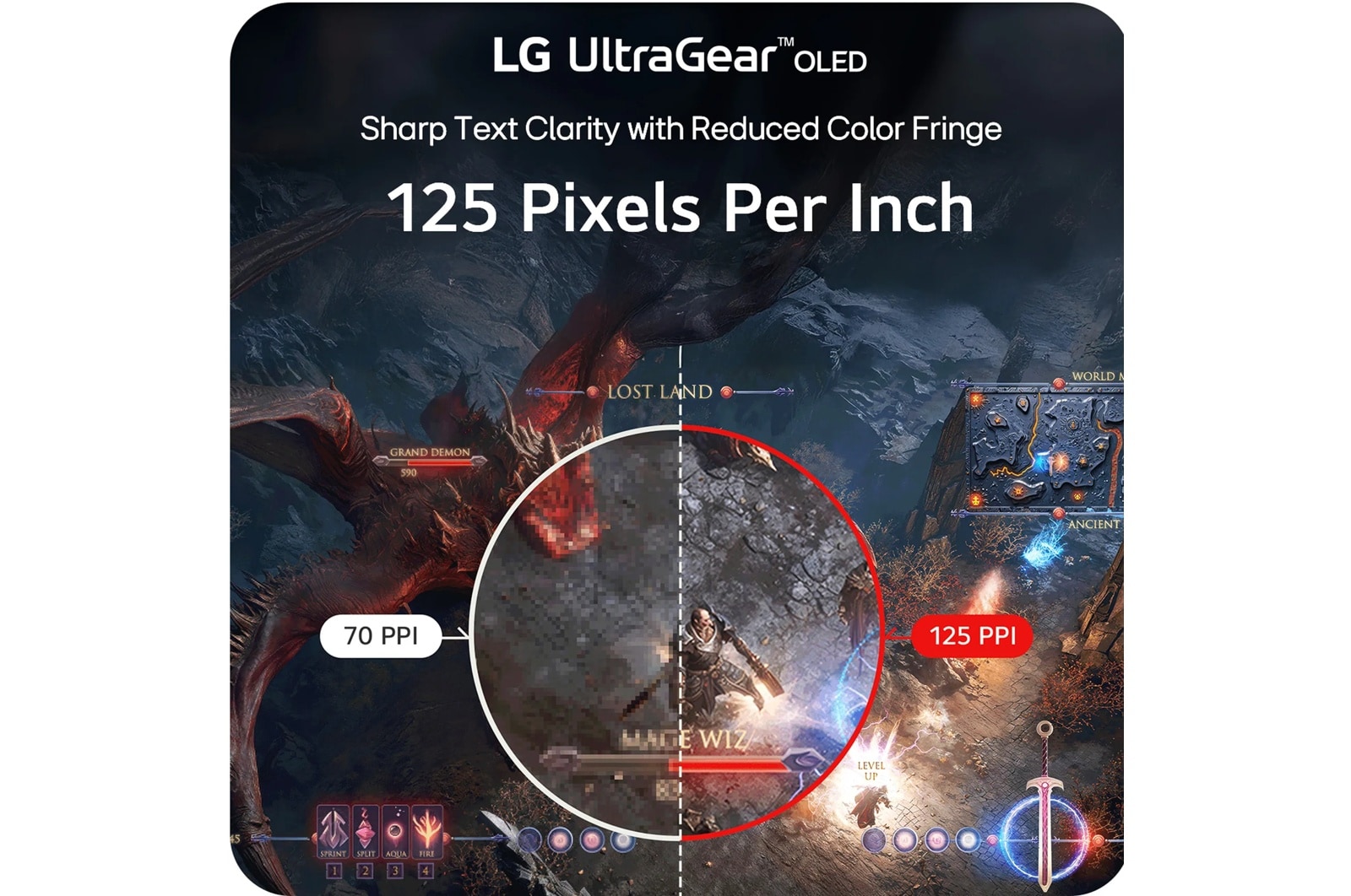 LG 45 Inch UltraGear evo Oled 5K2K Wuhd 165Hz or Wfhd Dual Mode 330Hz 0.03ms G-sync Compatible DisplayPort 2.1 Gaming Monitor (45GX950A-B), цвет: 5k2k (5120 X 2160) — фото 4