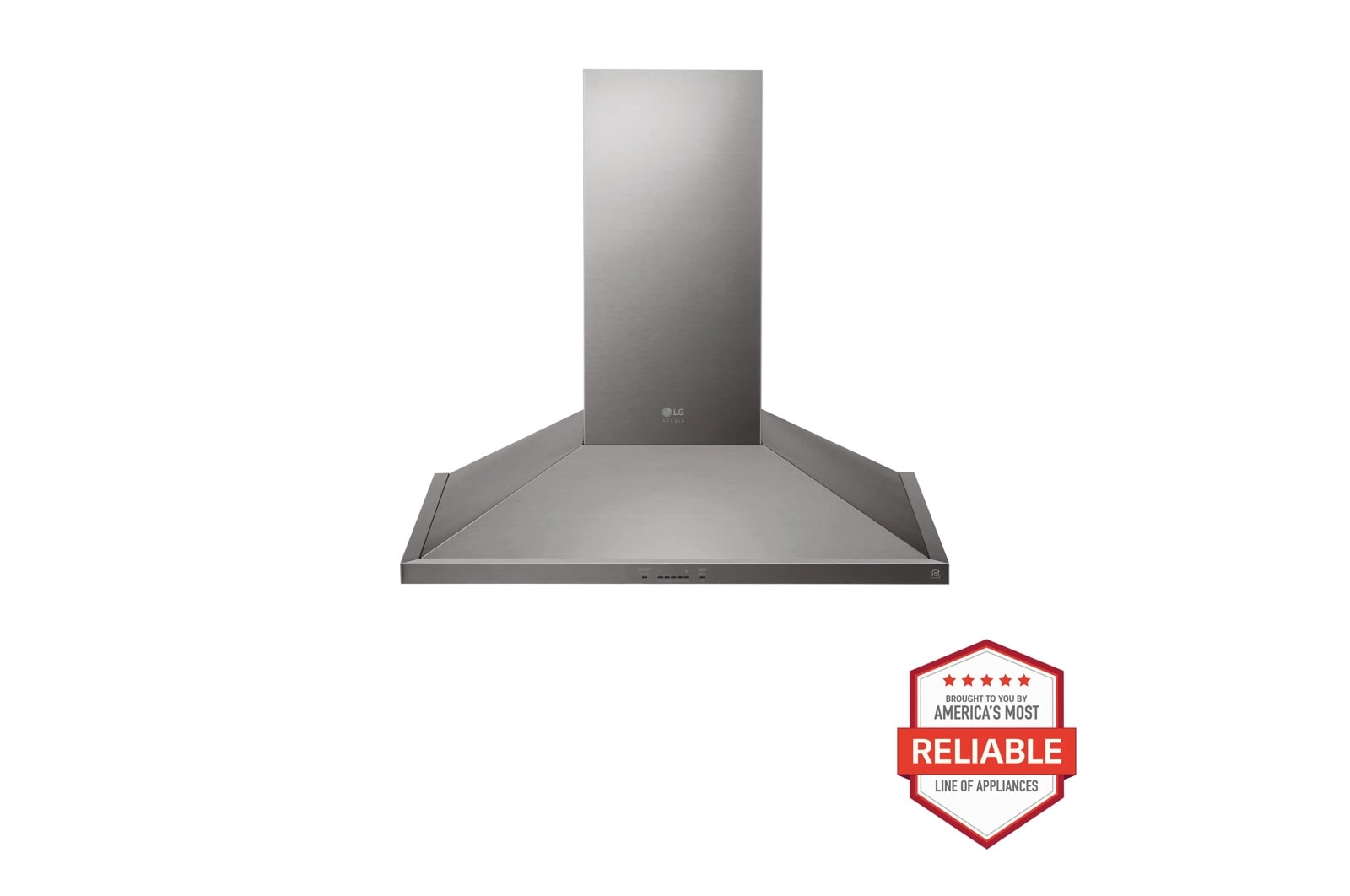 LG STUDIO 30 Inch Wall Mount Chimney Hood