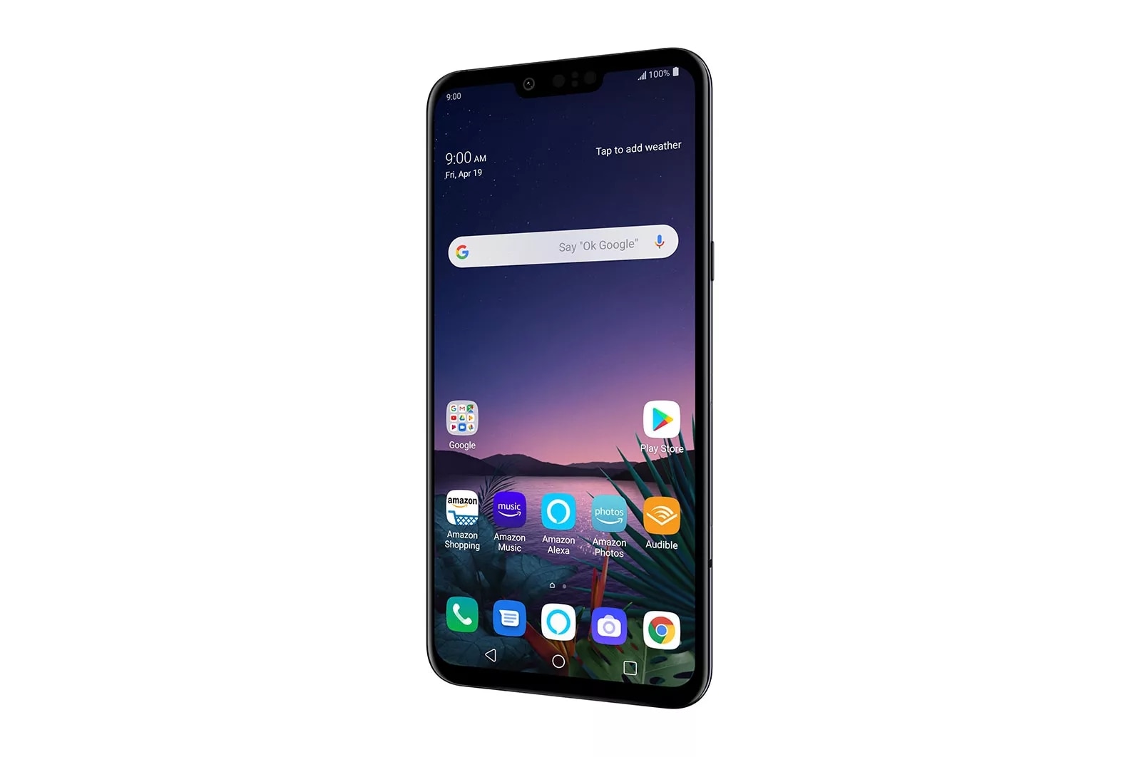 LG G8 ThinQ 128 gigabytes in Aurora Black selling